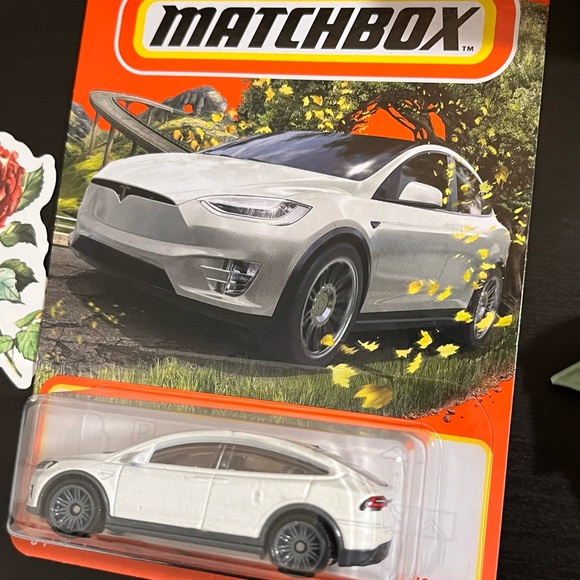 Matchbox Tesla Model X 59/100 1:64 diecast white - Picture 3 of 5
